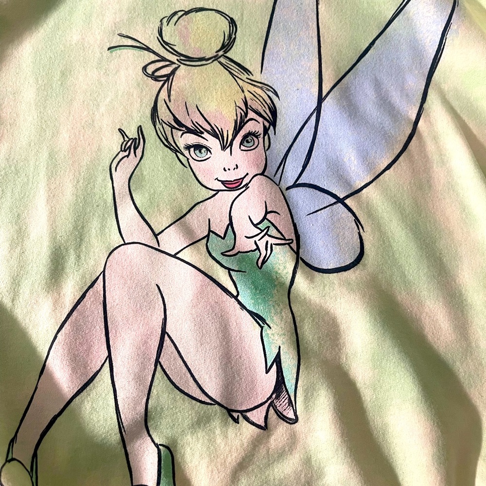 Disneyland exclusive tinker bell crewneck